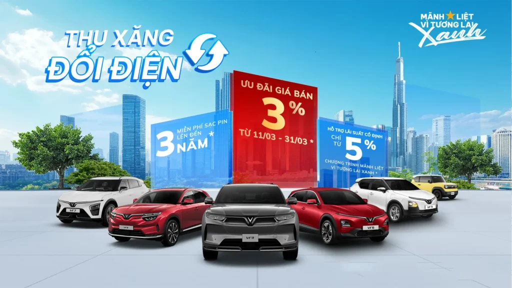 Khuyến mãi VinFast mới nhất